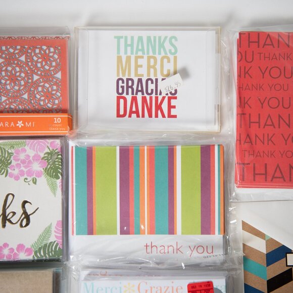 Assorted Lot Bundle 40+ Thank You Cards & Envelopes - Picture 3 of 6